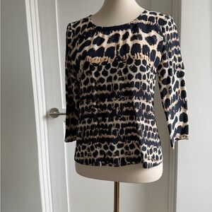 Leopard Print Women's Top